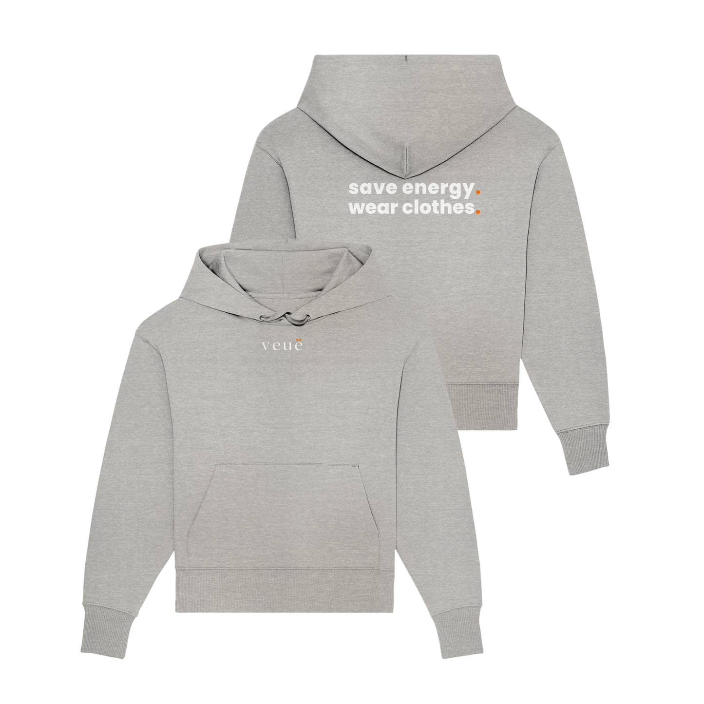 Save Energy - Organic Oversize Hoodie
