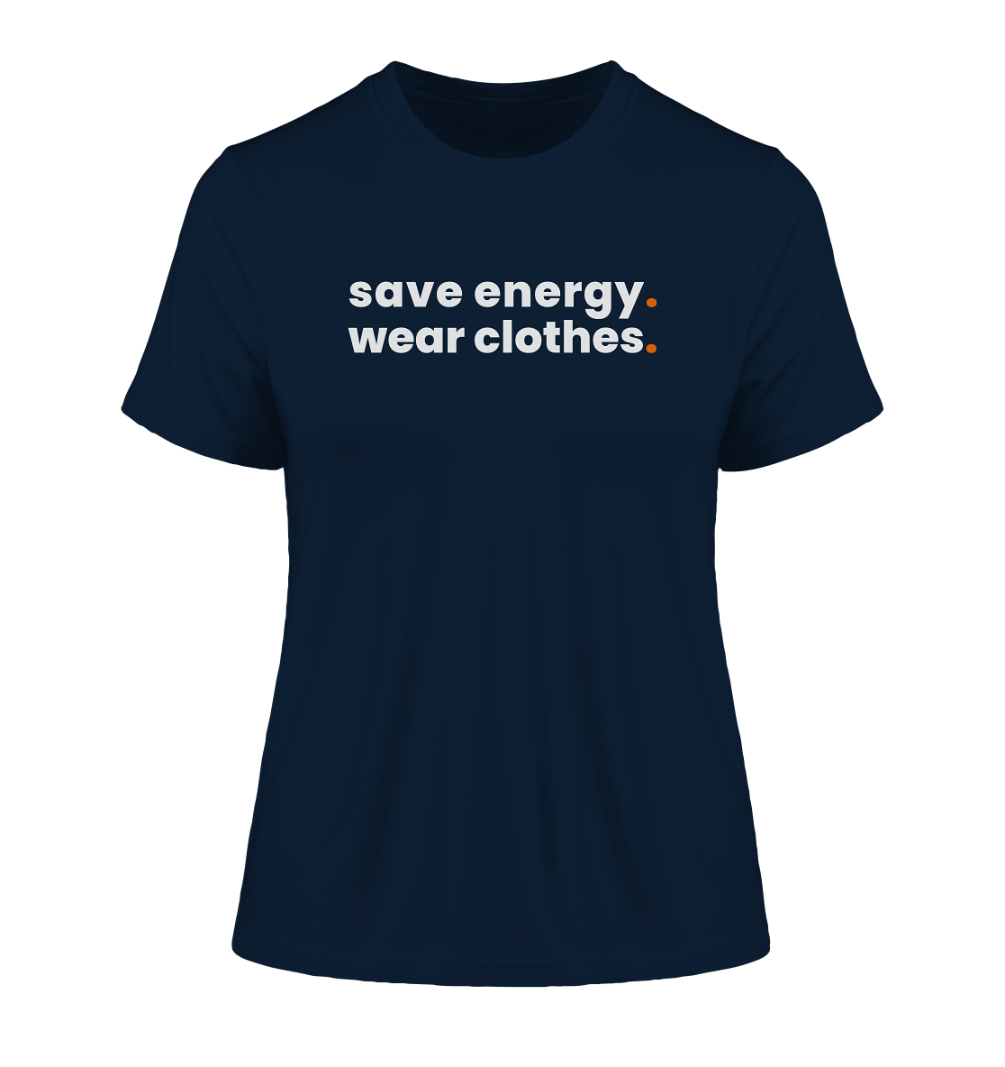 save energy. - Ladies Organic Shirt
