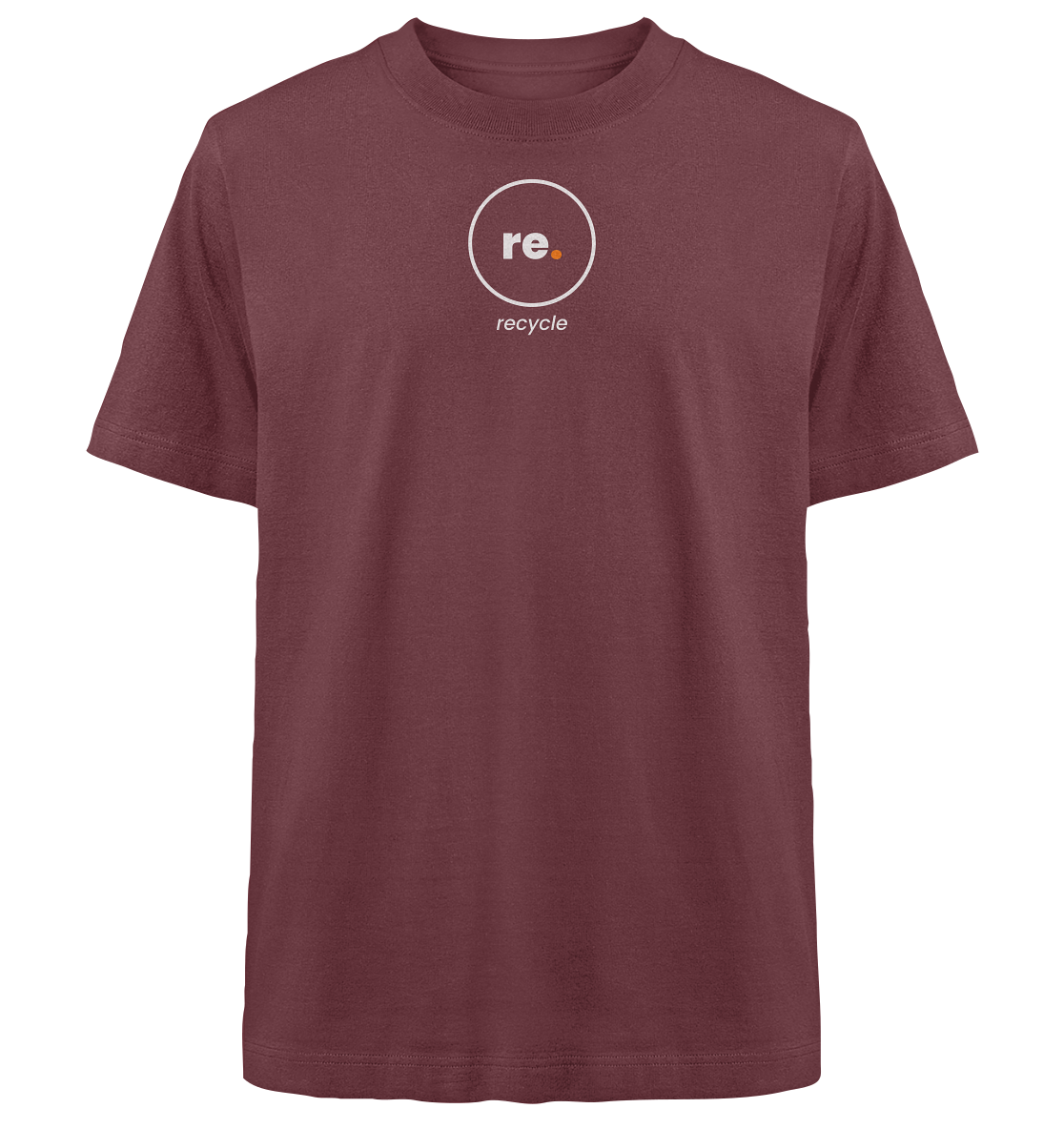 recycle. - Oversized Organic Shirt