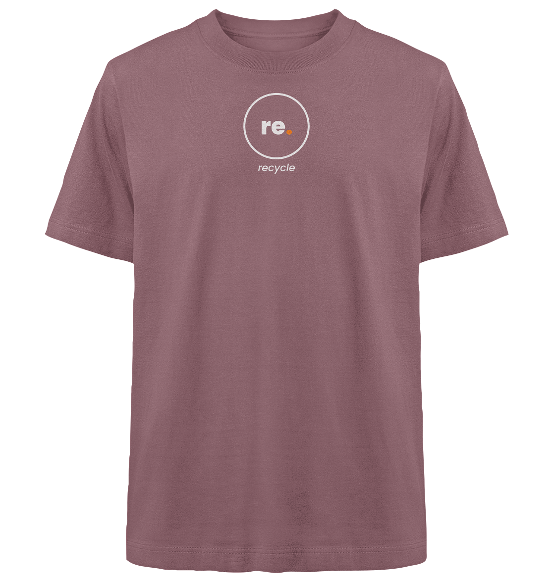 recycle. - Oversized Organic Shirt