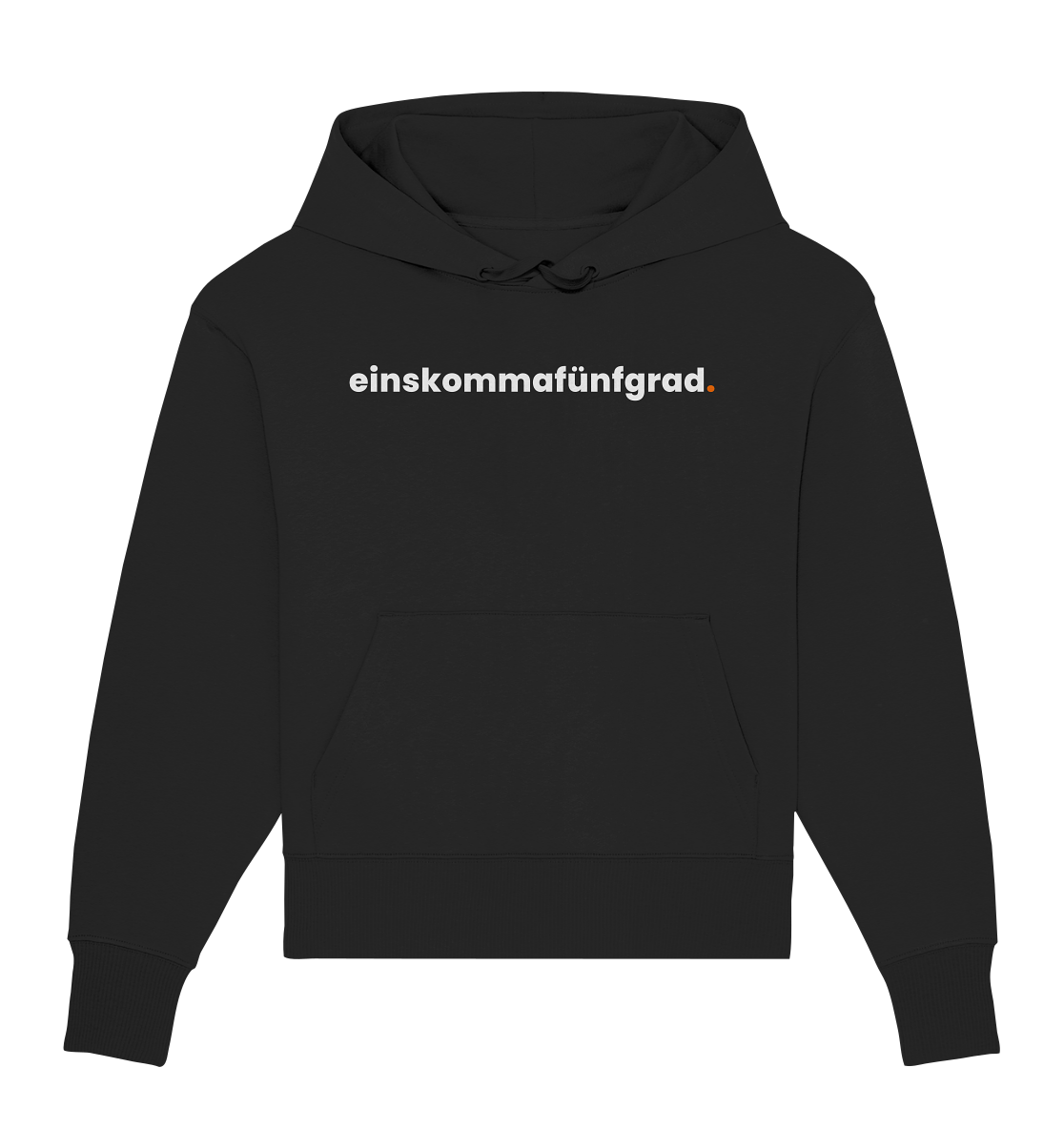 einskommafünfgrad. - Organic Oversize Hoodie