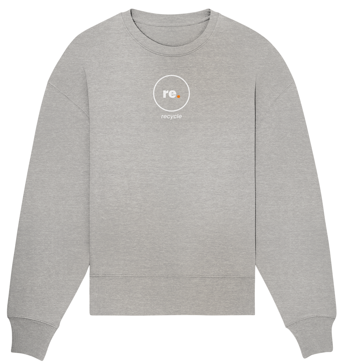 recycle. - Organic Oversize Sweatshirt