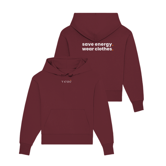 Save Energy - Organic Oversize Hoodie