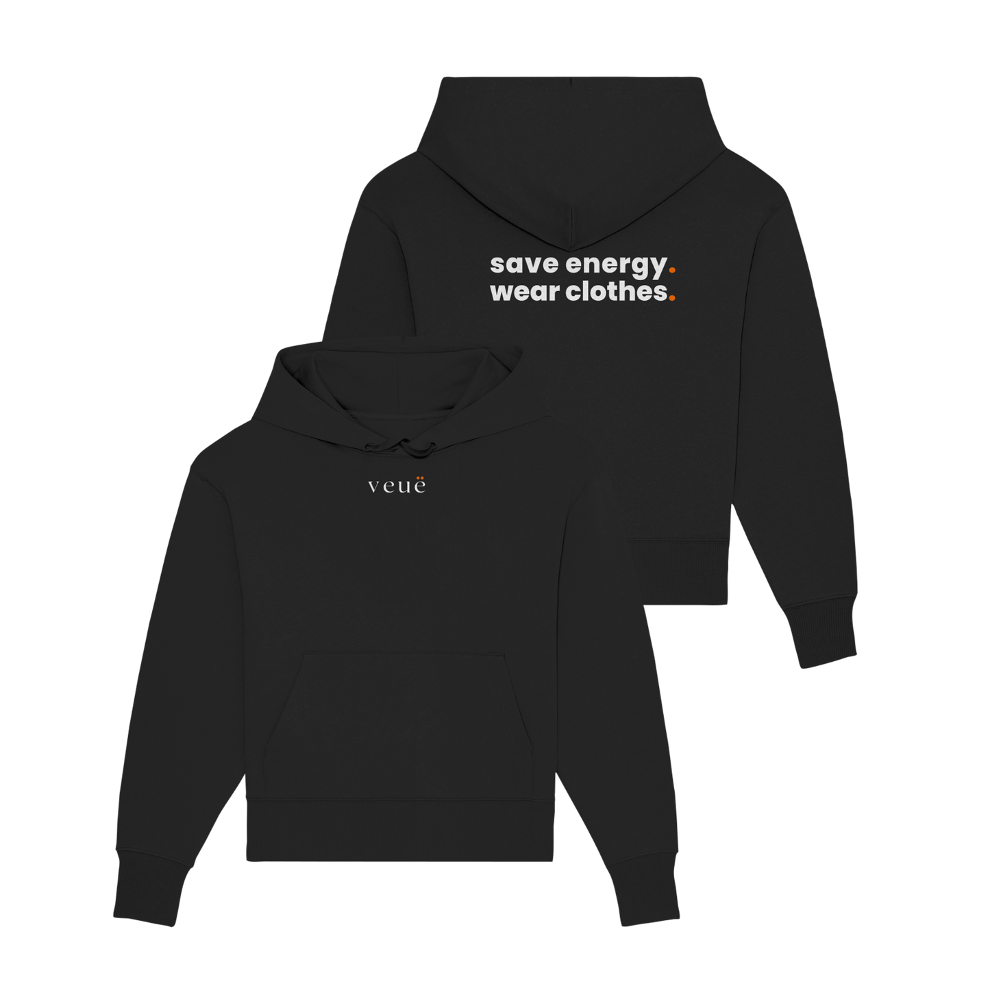 Save Energy - Organic Oversize Hoodie