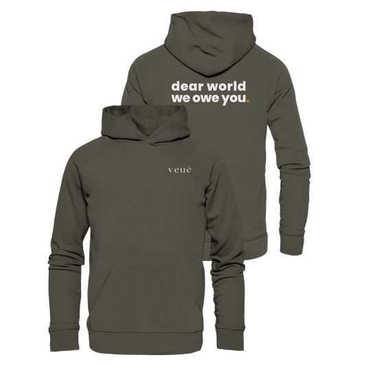 Dear World. - Organic Basic Hoodie