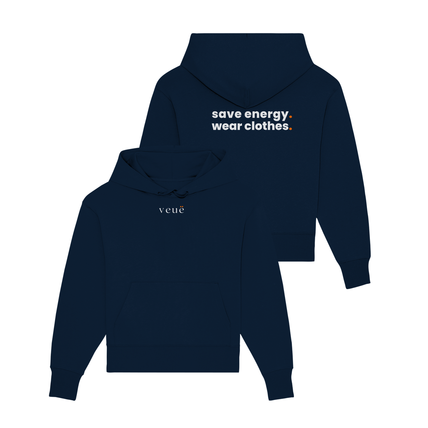 Save Energy - Organic Oversize Hoodie