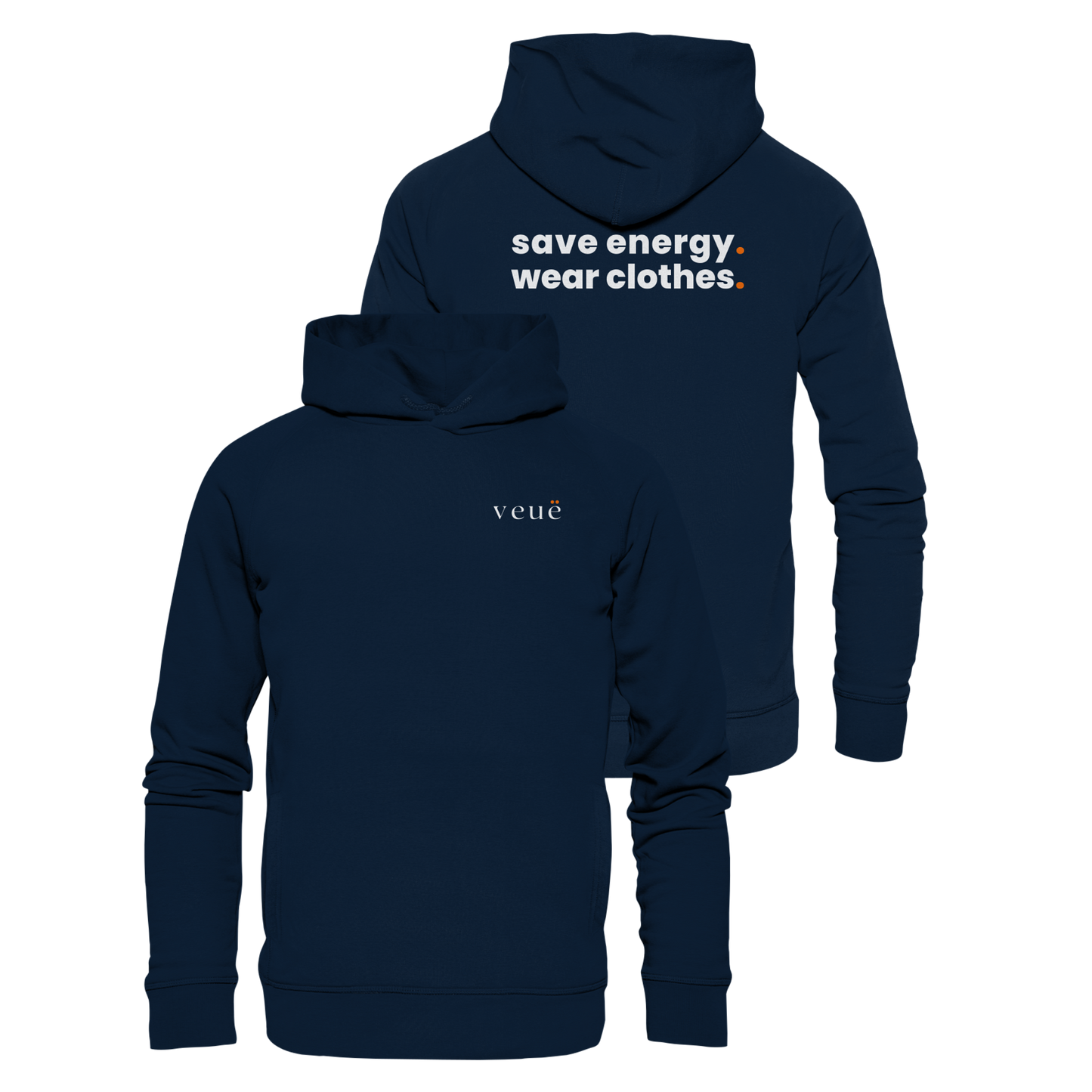 Save Energy. - Organic Hoodie