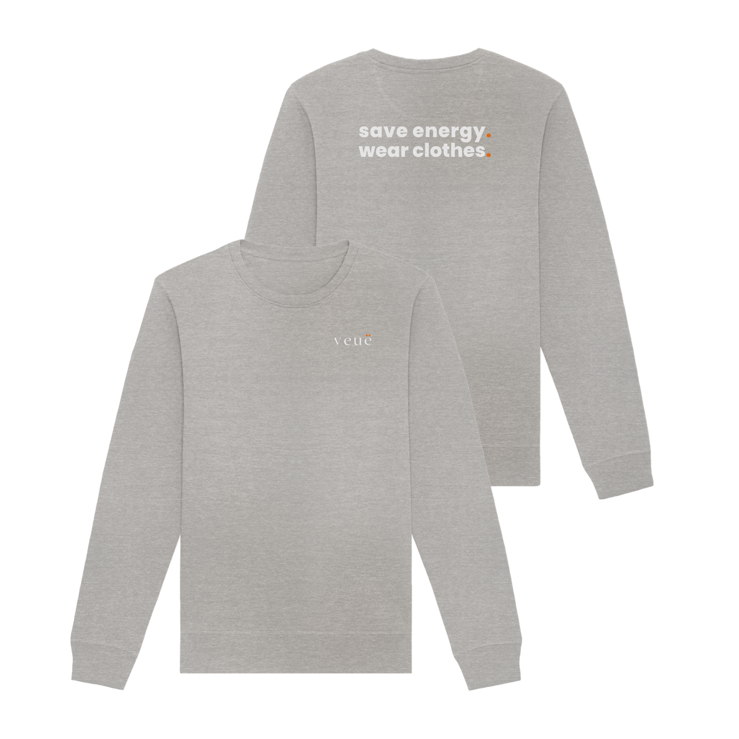 Save Energy. - Organic Sweatshirt