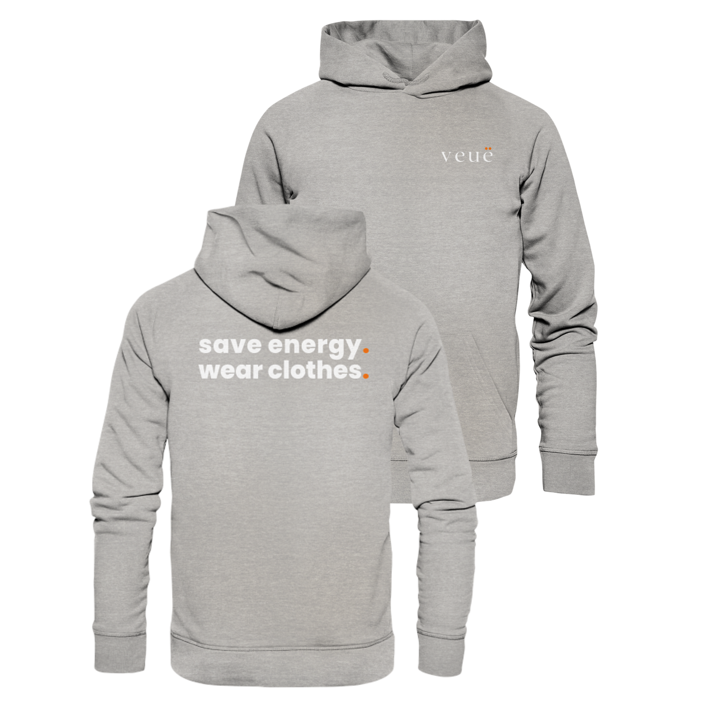 Save Energy. - Organic Hoodie