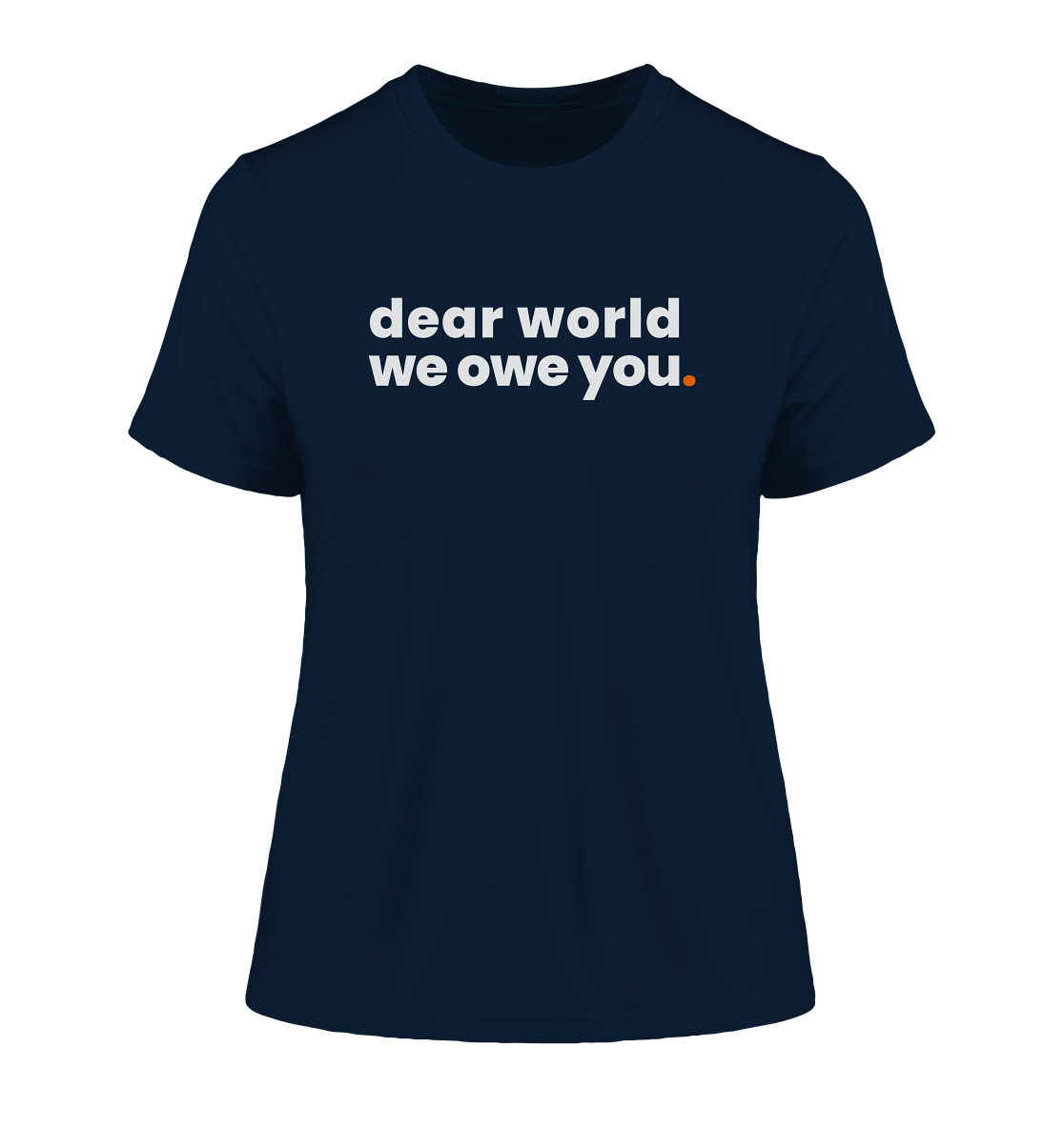 dear world. - Ladies Organic Shirt