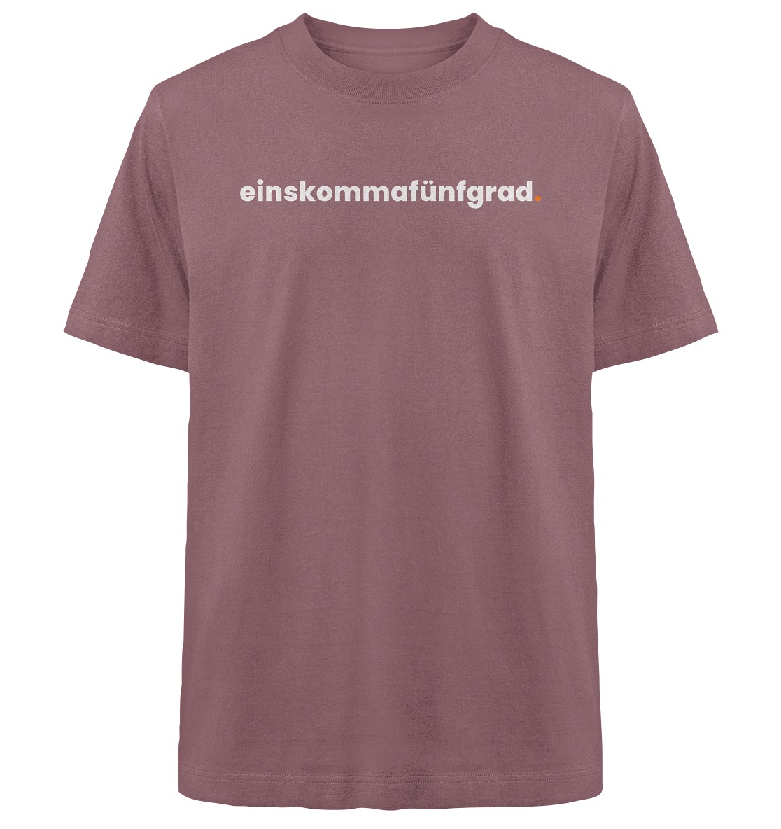 einskommafünfgrad. - Oversized Organic Shirt