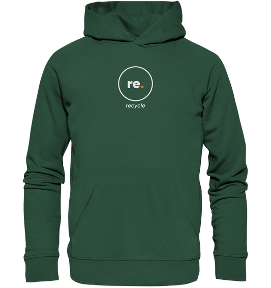 recycle. - Organic Hoodie