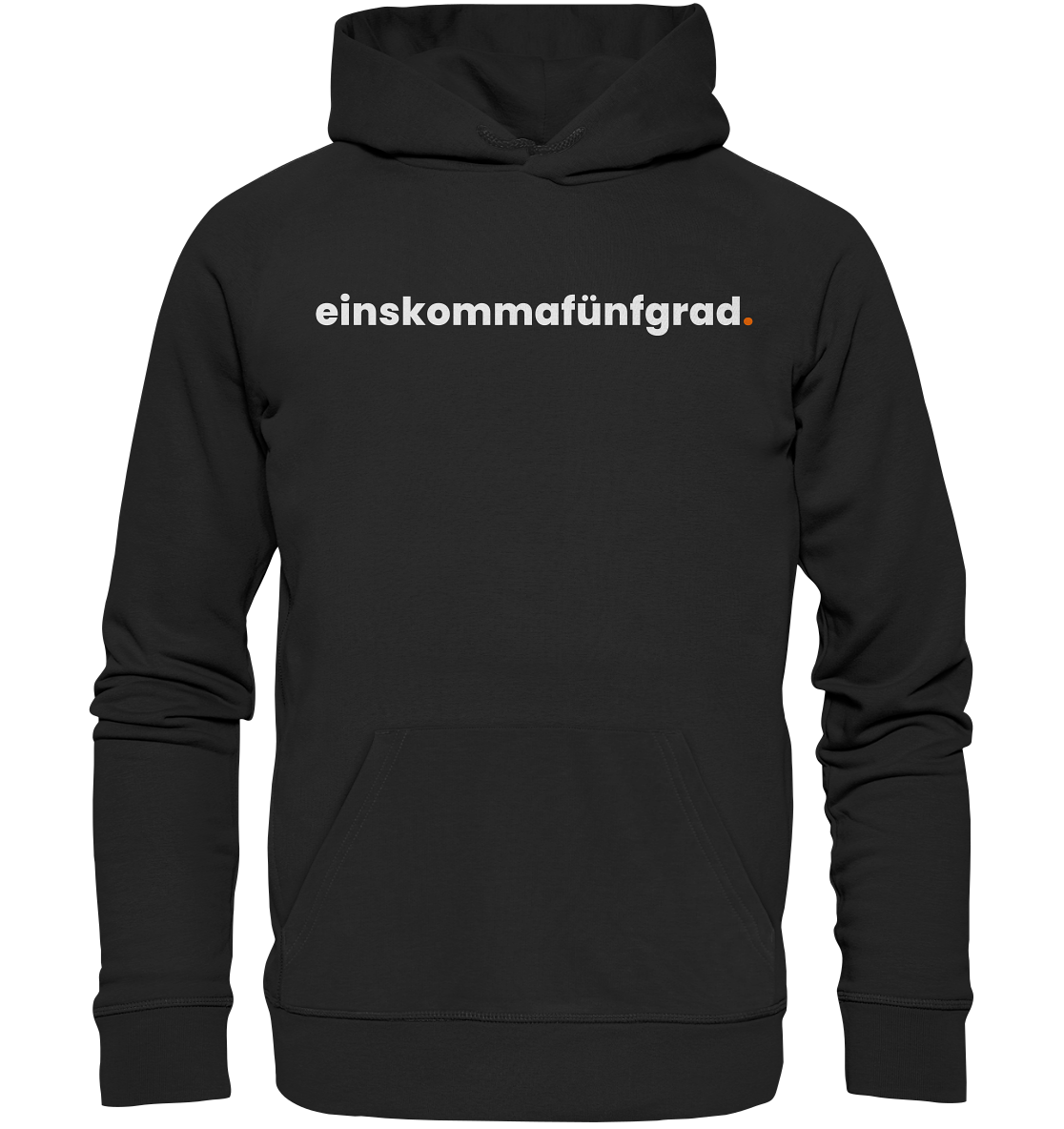 einskommafünfgrad. - Organic Hoodie