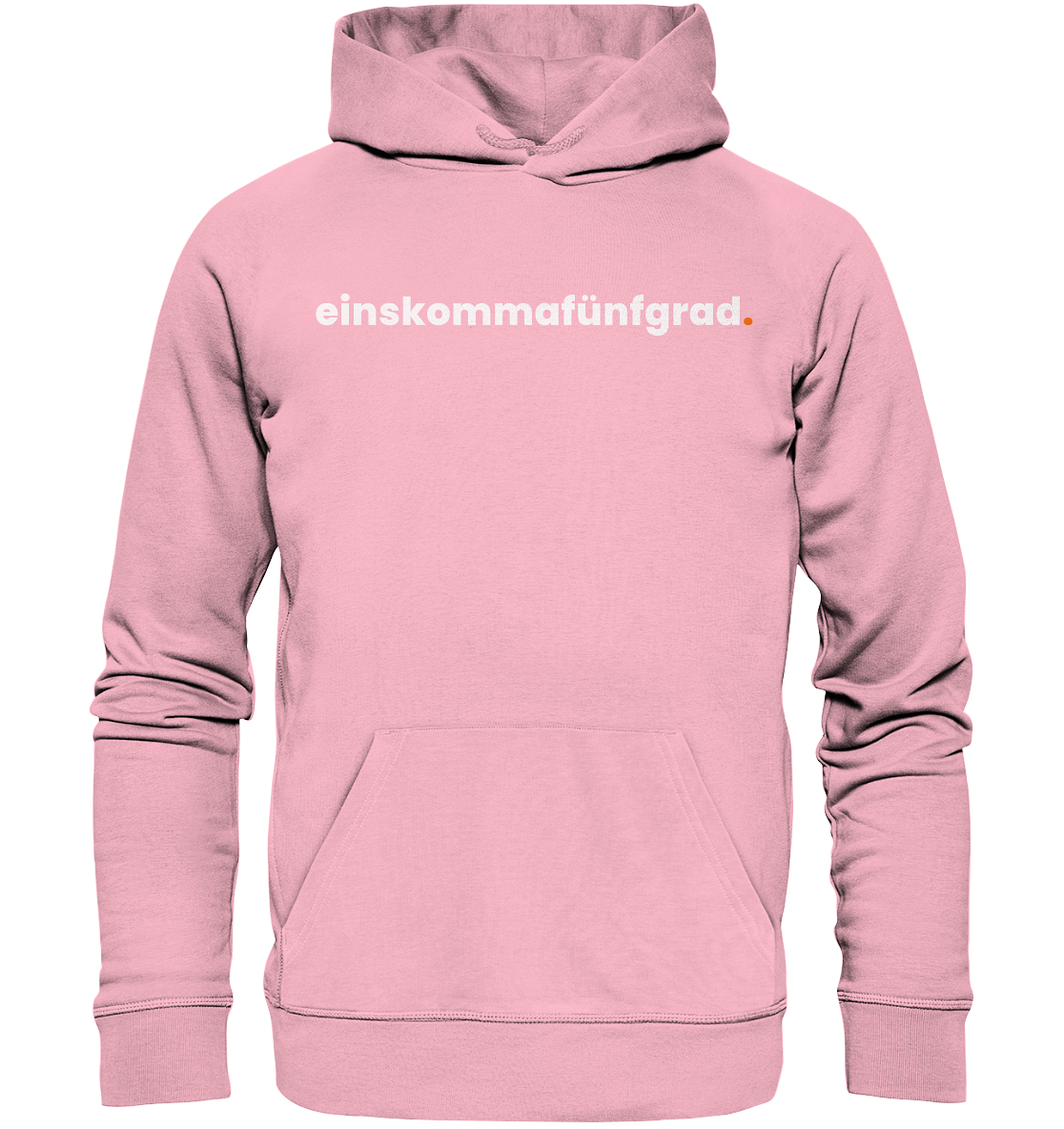 einskommafünfgrad. - Organic Hoodie