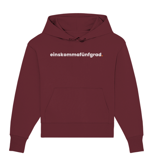 einskommafünfgrad. - Organic Oversize Hoodie