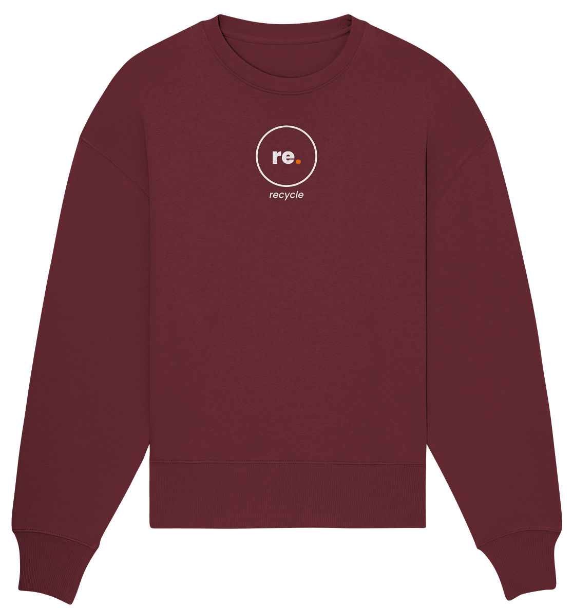 recycle. - Organic Oversize Sweatshirt