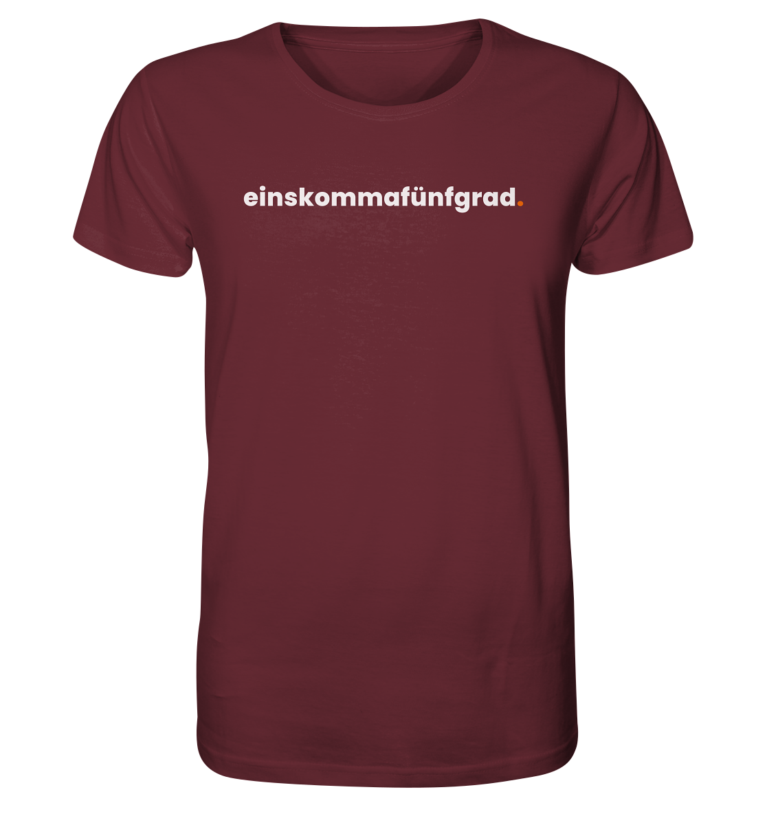 einskommafünfgrad. - Organic Shirt